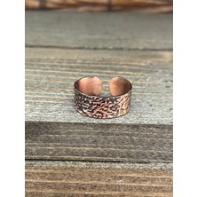 Aida Jewelss Ayarlanabilir Ölçü Saf Bakır Yüzük
