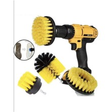 3'lü Çok Amaçlı Temizlik Fırçası Seti, Banyo, Araba, Koltuk ve Duşakabin Için