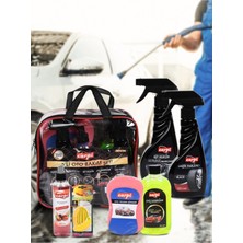 5'li Araç Bakım ve Yıkama Seti, Temizlik ve Parlaklık Sağlar