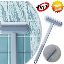 4'ü Bir Yerde Pencere Temizlik Seti, Tül ve Cam Silici Ile Kolay Temizlik