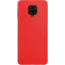 Piyasa Sepeti Xiaomi Pocophone X3 İnce Mat Silikon Kılıf Kırmızı