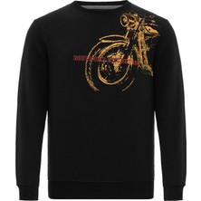 Routefield Harv Erkek Siyah Sweat