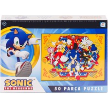 SO0051 Sonic 50 Parça Puzzle -Laçokids