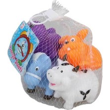 4'lü Banyo Oyuncakları Eğlenceli Hayvanlar