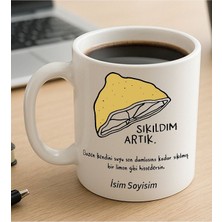 Komik - Esprili Kupa Bardak Sıkıldım Artık Yazılı Komik Kupa Bardak