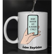 Komik - Esprili Kupa Bardak Benim Hayatım Tasarımlı Komik Kupa Bardak