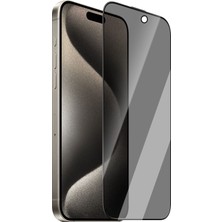 Vendas Apple iPhone 17 Uyumlu Anti Static Privacy 5D Temperli Hayalet Cam Ekran Koruyucu