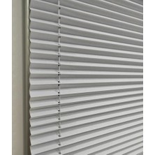 Beyaz Plise Perde Katlanır Cam Balkon Perdesi - Ofis Perdesi - Mutfak Perdesi