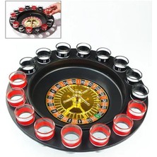 Rulet Shot Oyunu 16 Shot Bardağı Tekila Içki Yılbaşı Doğum Günü Hediye Parti Masa Oyun Seti