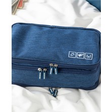 Lacivert Organizer 27X15X12 Cm, Şık ve Kullanışlı Ev ve Ofis Düzenleyici