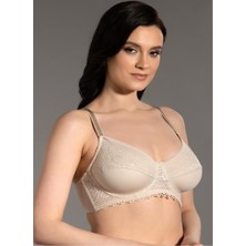 Iç Giyim New Bra Balenli Desteksiz Dantelli C-D Cup Size Süngerli Sütyen
