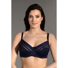 Iç Giyim New Bra Balenli Desteksiz Tül Detaylı C-D Cup Size Toparlayıcı Sütyen