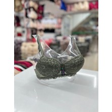 Iç Giyim Ebru Lüx Silikonlu Destekli Balenli Dantelli Sütyen (Sütyen Yıkama Topu Hediyeli )