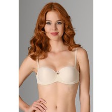Iç Giyim Nbb Desteksiz Sırtı Şeffaf Straplez Sütyen