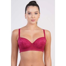 Iç Giyim Newbra Dantel Motif Işlemeli Desteksiz C Cup Sütyen