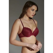 Iç Giyim New Bra Balenli Dantelli Destekli Sütyen