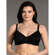 Iç Giyim New Bra Balenli Desteksiz Dantelli C-D Cup Size Süngerli Sütyen
