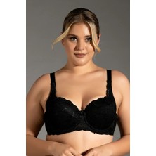 Iç Giyim New Bra Balenli Dantel Işlemeli Desteksiz Sütyen C-D Cup Size