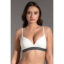 Iç Giyim New Bra Balensiz Alıştıma Genç Kız Süngerli Içi Boş Sütyen