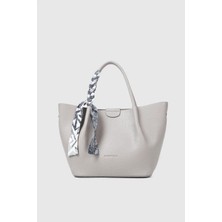 Kadın Uzun Askılı El Çantası Gri