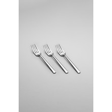 12'li Renkli Tatlı Çatal Takımı, Şık ve Kullanışlı Ev Dekoru