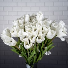 24 Lü Yapay Lale Çicek 65 cm