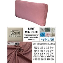 %100 Pamuk Petek 2 Adet Sırt Minderi Kılıfı