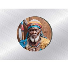 Altınuç Art Design 3 Adet 6x6 cm Uv Baskılı Ahşap Magnet V5