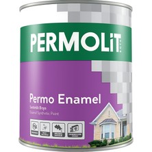 Permolit Permoenamel Sentetik Yağlı Boya 0,25L - 0,75L - 2,5l | Çok Amaçlı Ahşap ve Metal Boyası, Dayanıklı, Koruyucu ve Uzun Ömürlü Boya,yüksek Örtücülük