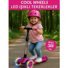 Işıklı Tekerlekli Çocuk Scooter