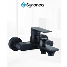 Mat Siyah Mars Banyo Duş Bataryası Lüx Banyo Lavabo Musluk