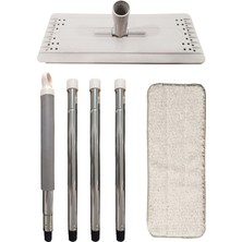 Tablet Mop Sap, Palet ve Bez (Püskül) Seti ile Temizlik Kolaylığı