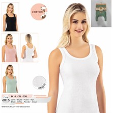 Iç Giyim Kota Pamuk&likra Kumaş Kalın Askılı Kaşkorse Atlet