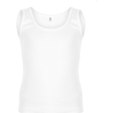 Iç Giyim Erdem %100 Pamuk Çocuk Ribana Atlet (3 Adet)