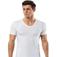 Iç Giyim Erdem Pamuk Elastan V Yaka T-Tshirt (3 Adet)