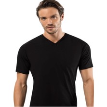 Iç Giyim Erdem %100 Pamuk V Yaka T-Shirt  (3 Adet)