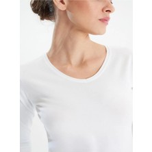 Iç Giyim Erdem Uzunkol V Yaka Likra T-Shirt