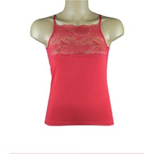 Ceylanoğlu Likralı Ip Askı Geniş Dantel  Atlet 189 (3ADET)