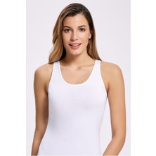 %100 Pamuk Ribana Kalın Askı Atlet 2002 (6 Adet)