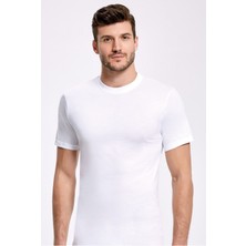 %100 Pamuk Bisiklet Yaka Fanila 1004 (3 Adet)