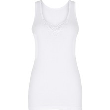 Doğan Yıldız Ribana Gipür Geniş Askı Atlet 4450 (6 Adet)