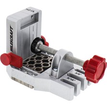 1334 Joint Master - Kendinden Sıkmalı Alüminyum Dübel Jig Kenar, Köşe ve Yüzey Eklemleri Oluşturur. Merkezleme Ara Parçaları Içerir. 1/4 Inç, 5/16 Inç ve 3/8 Inç Dübel Pimleri Için