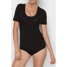 Iç Giyim (3 Adet) Nbb Kısa Kol Geniş Yaka Çıt Çıtlı Body Atlet