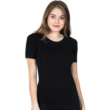 Iç Giyim Derya Kurşun Oval Yaka Yarım Kol Atlet