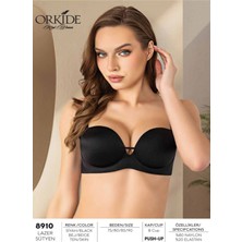 Iç Giyim Orkide Yeni Nesil Lazer Kesim Destekli Straplez Sütyen (Yıkama Topu Hediyeli)