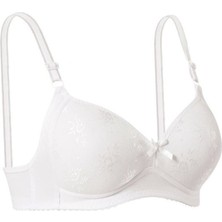 Iç Giyim Ebru Lüx Toparlayıcı Silikonlu Telsiz, Lez Dantel Sütyen (Sütyen Yıkama Topu Hediyeli )