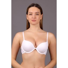 Iç Giyim New Bra Çift Destekli Balenli Sütyen 1 Beden Büyük Gösterir