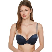 Iç Giyim New Bra Çift Destekli Balenli Sütyen Çıkarılabilir Askılı
