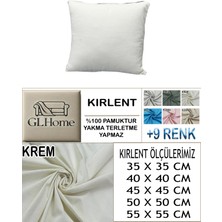 %100 Pamuk Petek 4'lü Kirlent Kılıfı