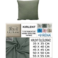 %100 Pamuk Petek 4'lü Kirlent Kılıfı